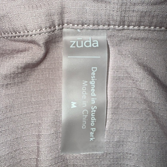 Zuda Stretch Woven Ripstop Collared Jacket. Size Medium. EUC. - Picture 7 of 10